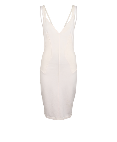 Alaia Cocktail Dress, &pound;290, Clothing, White, Rayon (Polymer), Front view