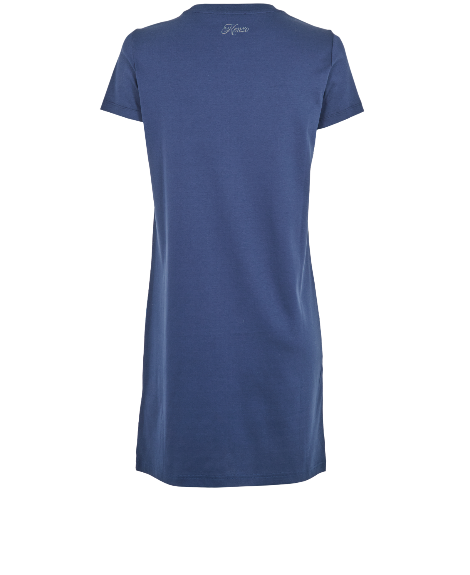 Kenzo T-Shirt Dress, &pound;50, Clothing, Blue, Cotton, Back view