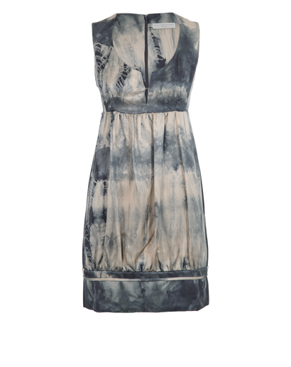 Stella McCartney Sleeveless Dress, &pound;50, Clothing, Grey, Silk, Front view