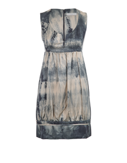 Stella McCartney Sleeveless Dress, Silk, Grey, UK4, 2*