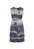 Stella McCartney Sleeveless Dress, &pound;50, Clothing, Grey, Silk, Back view