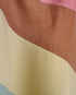 Valentino Striped Mini Dress, &pound;230, Clothing, Beige/Blue/Cream/Pink, Linen, Other view