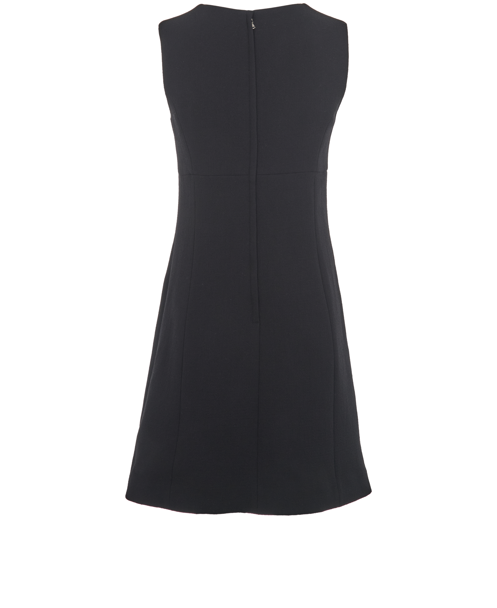 Dolce & Gabbana Sleeveless Mini Dress, &pound;150, Clothing, Black, Wool, Back view