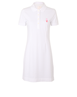 Givenchy Polo Shirt Dress, Cotton, White, Sz S, 3*
