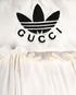 SOLD AS SEEN Gucci x Adidas Dress UK8 (holes on skirt, &pound;280, Clothing, Cream, Silk, Other view