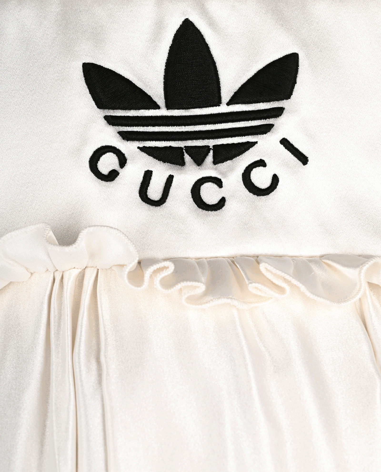 SOLD AS SEEN Gucci x Adidas Dress UK8 (holes on skirt, &pound;280, Clothing, Cream, Silk, Other view