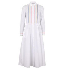 loro piana shirt dress Loro Piana 2022 Leyla Belted Linen Shirt Dress Orange