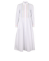 Loro Piana Embroidered Maxi Shirt Dress, &pound;160, Clothing, White, Cotton, Front view