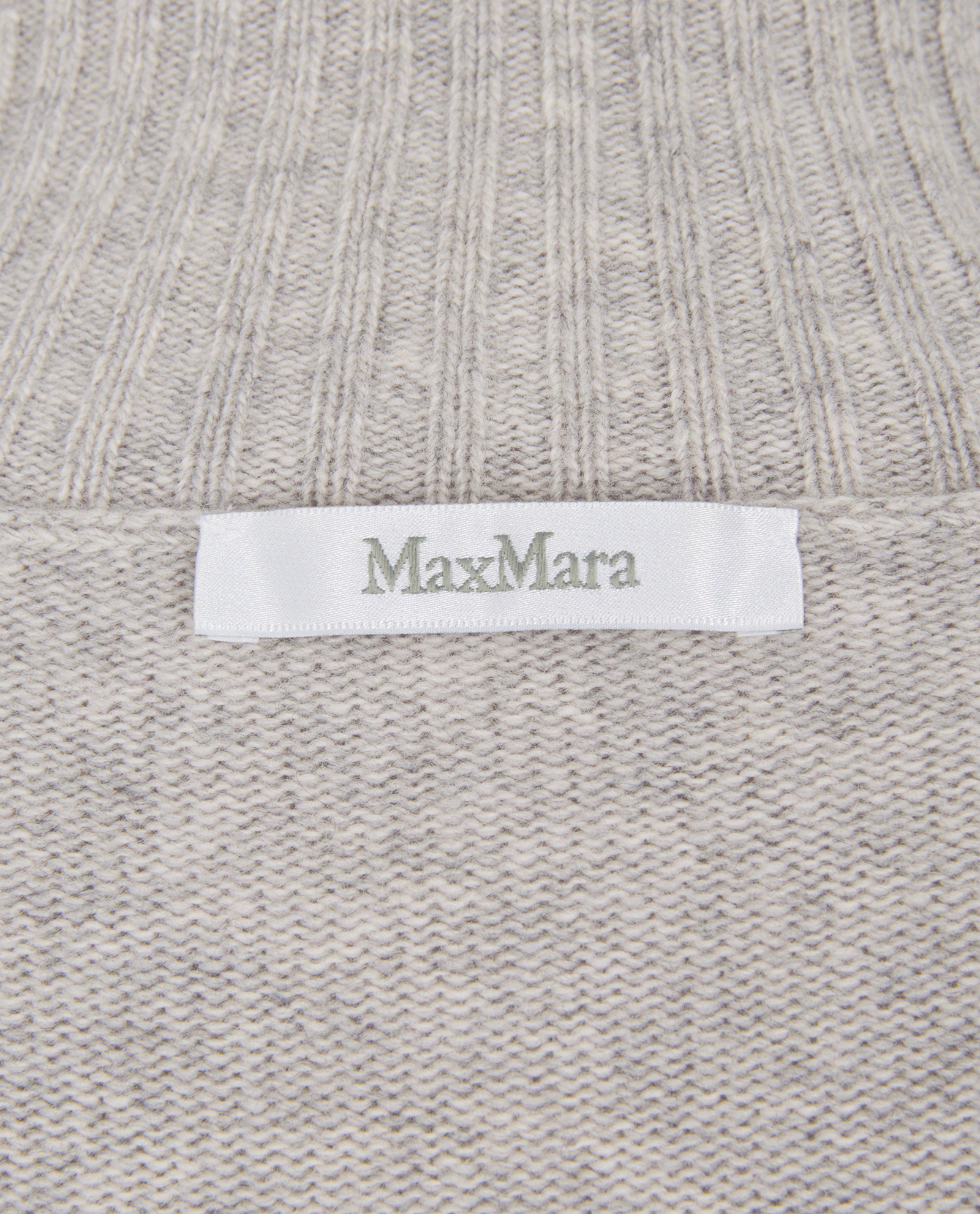 Max Mara Turtleneck Jumper Dress, &pound;110, Clothing, Grey, Cashmere/Wool, Other view