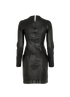 Chanel Long Sleeves Dress, &pound;750, Clothing, Black, Leather, Back view