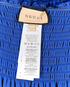 Gucci Shirred-Bodice Maxi Dress, £320, Clothing, Blue, Silk/Viscose, Other view
