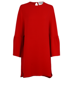 Valentino Mini Dress, Silk, Red, UK12, 2*