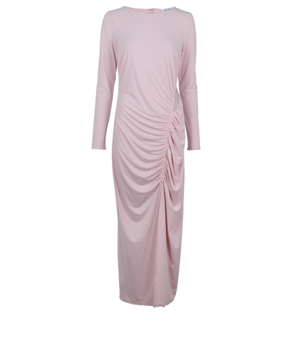 Self-Portrait Cut Out Dress, £110, Clothing, Pink, Polyester (Polymer), Front view