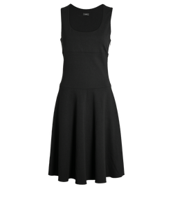 Joseph Sleeveless Dress, Viscose, Black, UK12, 2*