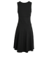 Joseph Sleeveless Dress, £120, Clothing, Black, Viscose, Back view