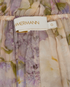 Zimmermann Floral Tie-Waist Midi Dress, £210, Clothing, Beige/Pink/Purple, Viscose, Other view