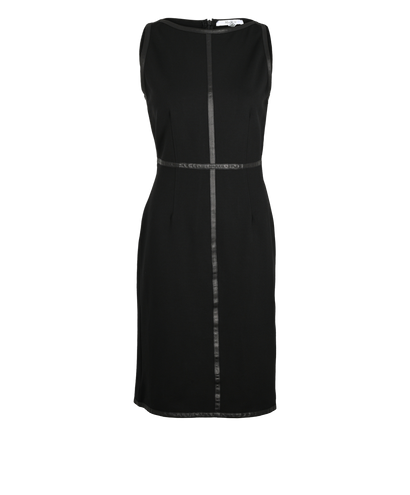 Max Mara Sleeveless Dress, £70, Clothing, Black, Viscose, Front view