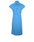 Bottega Veneta Pre-Fall 2020 Midi Dress, £140, Clothing, Blue, Cotton, Front view