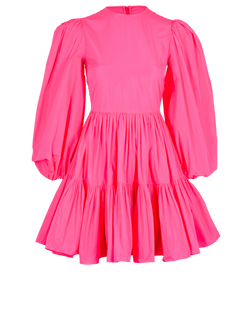 Valentino Long Sleeve Dress, Polyester, Pink, UK8, 3*