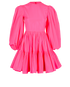 Valentino Long Sleeve Dress, £250, Clothing, Pink, Polyester (Polymer), Front view