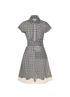 Prada Belted Check Dress, £350, Front view
