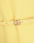 Gucci Belted Cady Dress, £450, Clothing, Yellow, Silk/Viscose, Other view