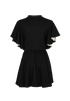Louis Vuitton Flared T-Shirt Dress, £1,400, Clothing, Black, Cotton, Back view