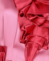 Gucci Long Ruffle Details Dress, £395, Clothing, Pink, Silk, Other view