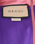 Gucci Long Ruffle Details Dress, £395, Clothing, Pink, Silk, Other view