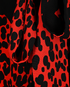 Givenchy Animalier Print Dress, £250, Clothing, Black/Red, Silk, Other view