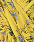 Self-Portrait Floral Pleated Asymmetrical Dress, £130, Clothing, Yellow, Polyester (Polymer), Other view