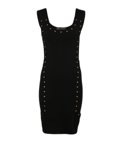 Versace Mini Dress, Viscose, Black, UK8, 3*