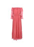 Gucci Maxi Chiffon Dress, £250, Clothing, Pink, Silk, Front view
