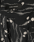 Isabel Marant Romina Dress, £160, Clothing, Black/Cream, Silk, Other view