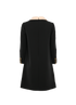 Gucci Collar Dress, &pound;290, Clothing, Black, Silk/Wool, Back view