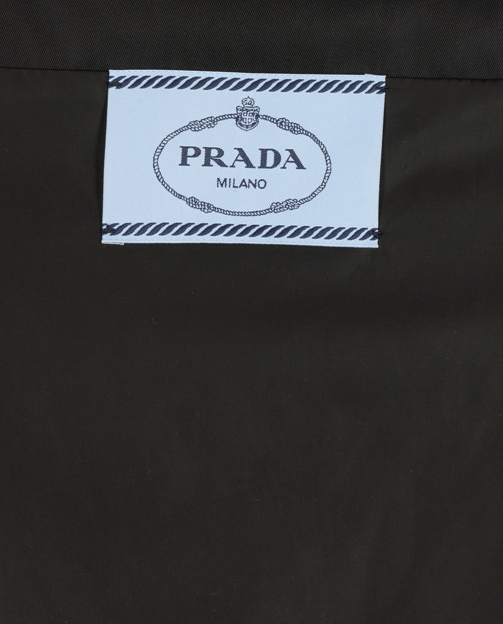 Prada Logo Belted Dress, &pound;795, Clothing, Black, Nylon, Other view