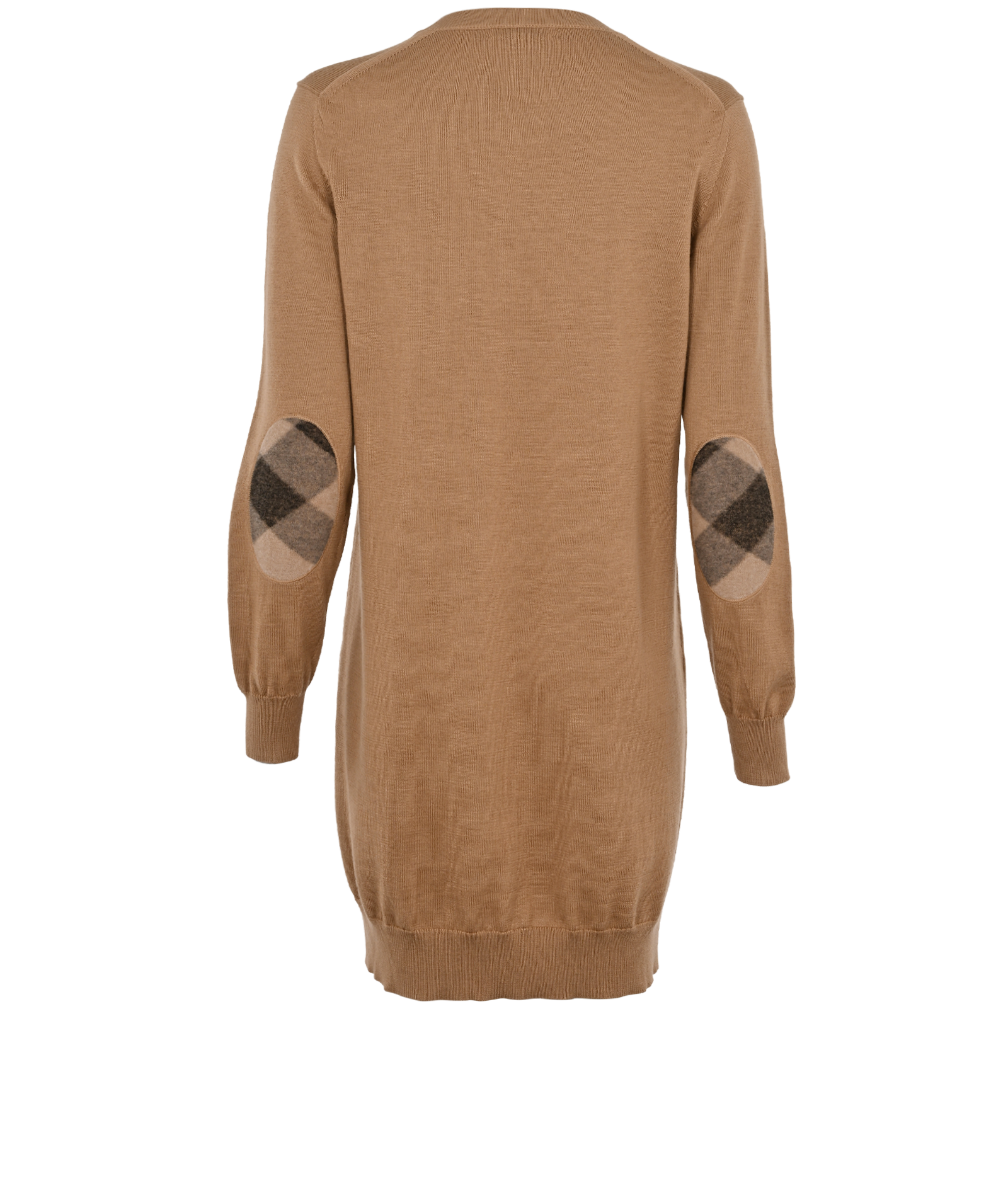 Burberry Jumper Dress, &pound;190, Clothing, Beige, Wool, Back view