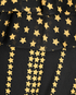 Saint Laurent 2019 Off-Shoulder Stars Print Dress, &pound;225, Clothing, Black/Yellow, Viscose, Other view
