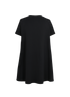 Loewe Trapeze Dress, &pound;375, Clothing, Black, Cotton/Polyester (Polymer), Back view