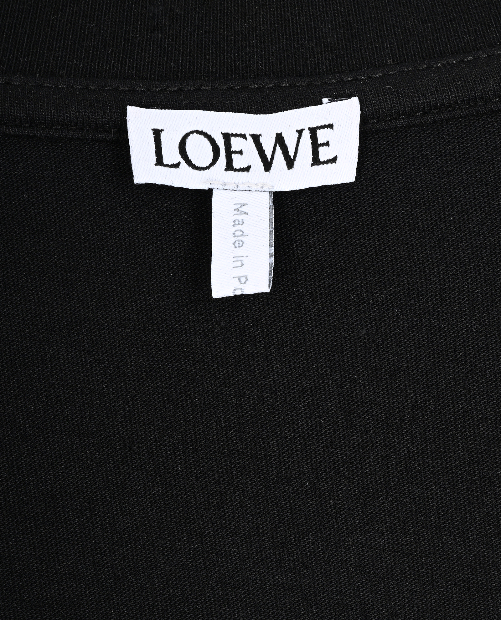 Loewe Trapeze Dress, &pound;375, Clothing, Black, Cotton/Polyester (Polymer), Other view