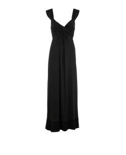 Joseph Long Belted Dress, Polyester, Black, Sz S, 3*