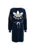 Gucci x Adidas Dress, &pound;310, Clothing, Blue, Cotton/Polyester (Polymer), Front view