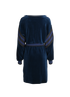 Gucci x Adidas Dress, &pound;310, Clothing, Blue, Cotton/Polyester (Polymer), Back view