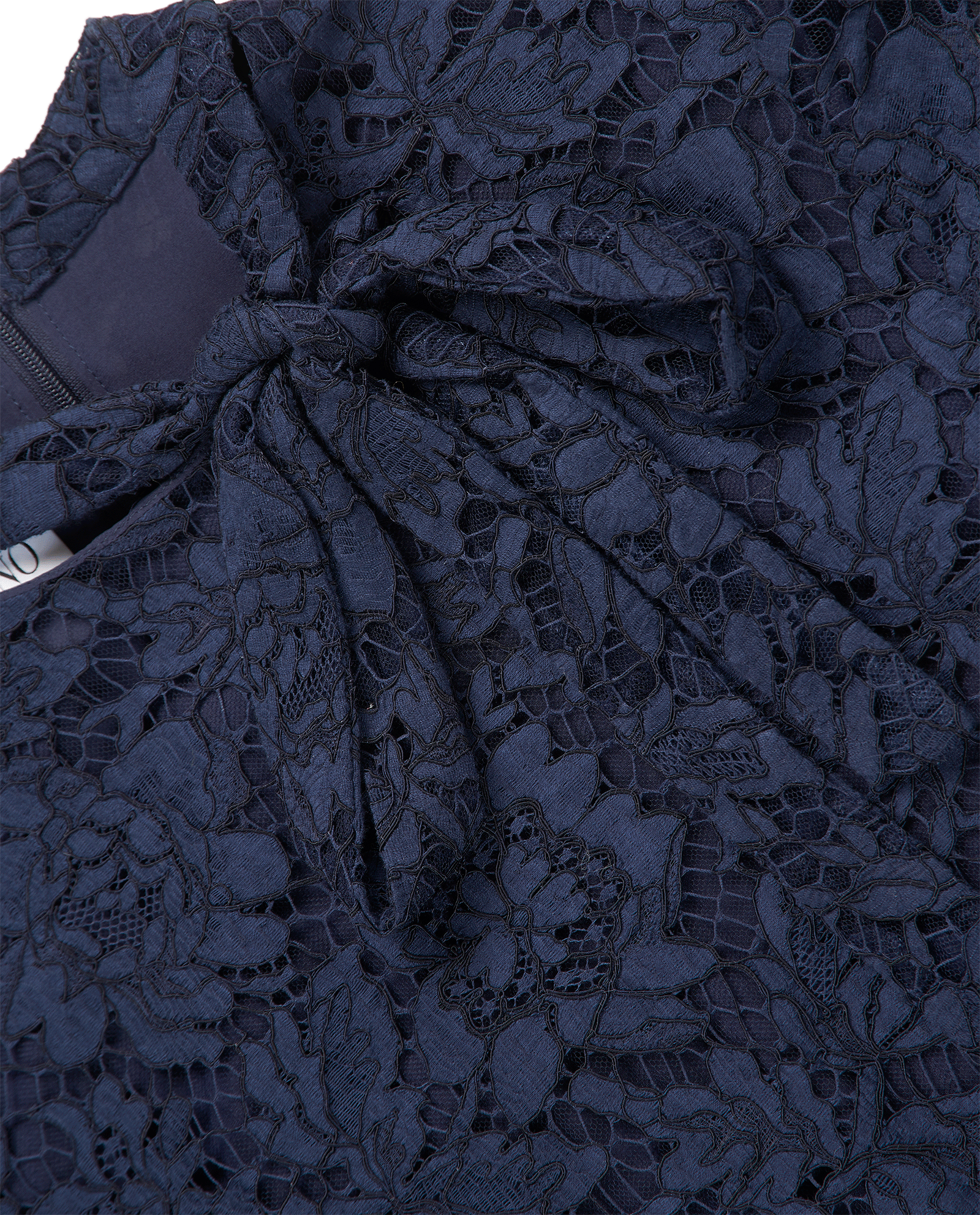 Valentino L'Amour Lace Dress, &pound;240, Clothing, Blue, Cotton/Viscose, Other view