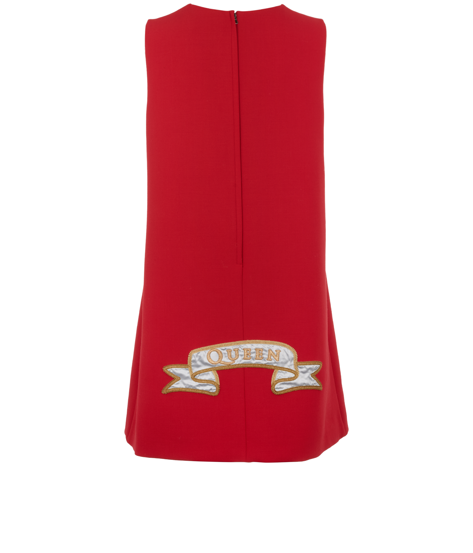 Dolce & Gabbana Queens's Angels Dress, &pound;350, Clothing, Red, Polyester Mix, Back view