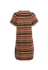 Chanel Knit Short Dress, &pound;750, Clothing, Brown/Orange, Linen, Back view
