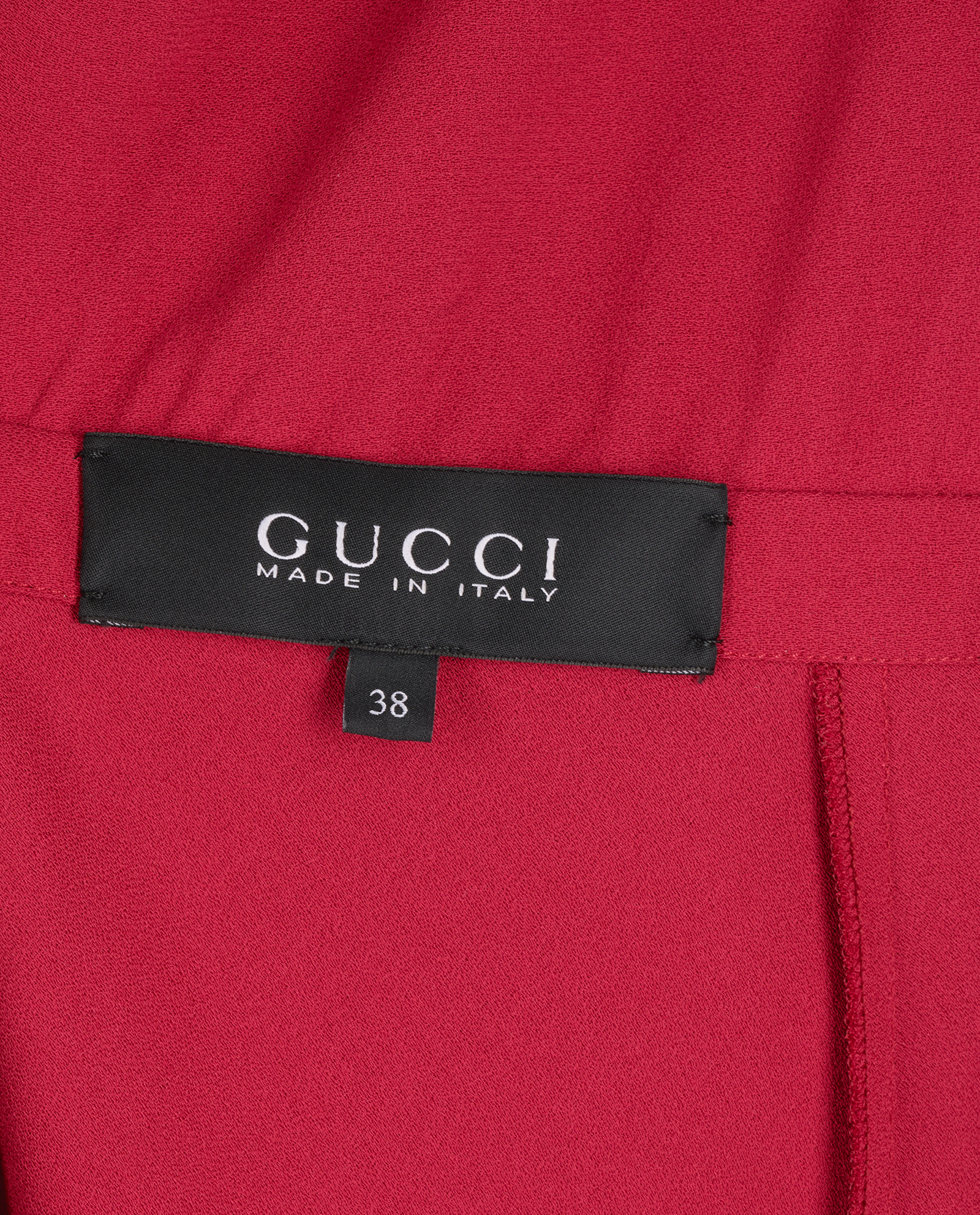 Gucci Backless Dress, &pound;250, Clothing, Red, Silk, Other view