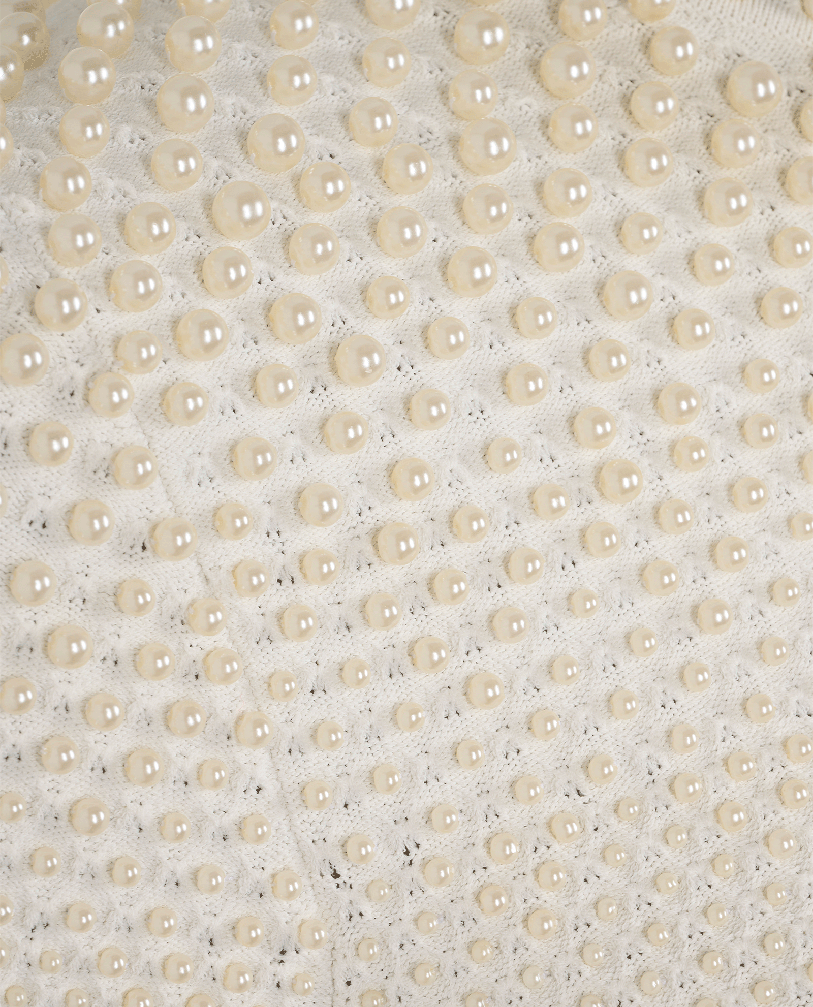 Alexander McQueen Pearl Embellished Dress, &pound;220, Clothing, White, Viscose, Other view