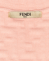 Fendi FF Embossed Dress, &pound;320, Clothing, Pink, Viscose, Other view