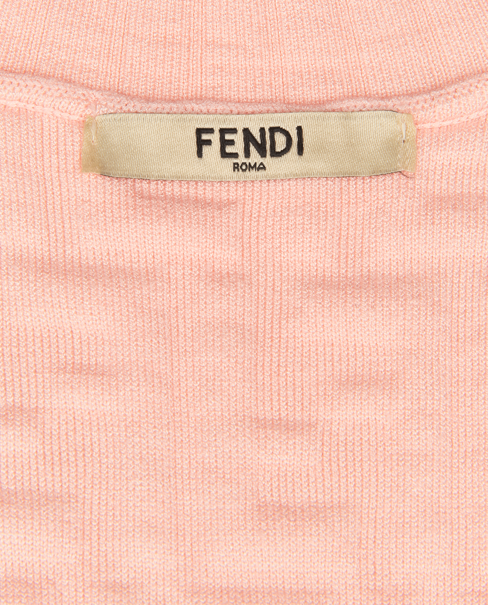 Fendi FF Embossed Dress, &pound;320, Clothing, Pink, Viscose, Other view